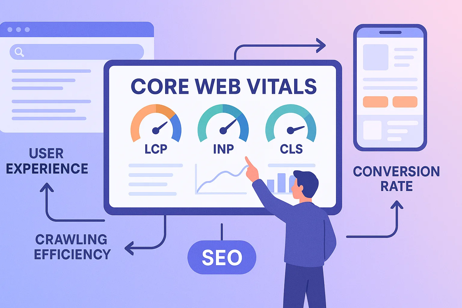 网站速度和 Core Web Vitals：哪些指标真的影响 SEO