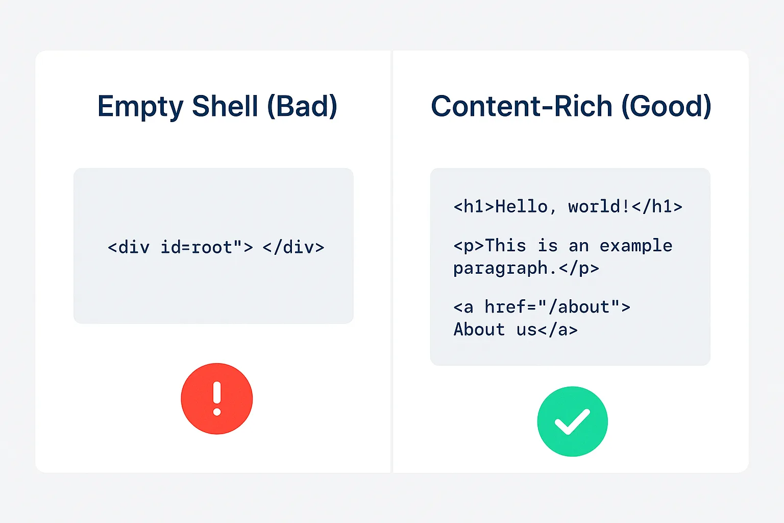 三、最常见的 JavaScript SEO 风险 配图