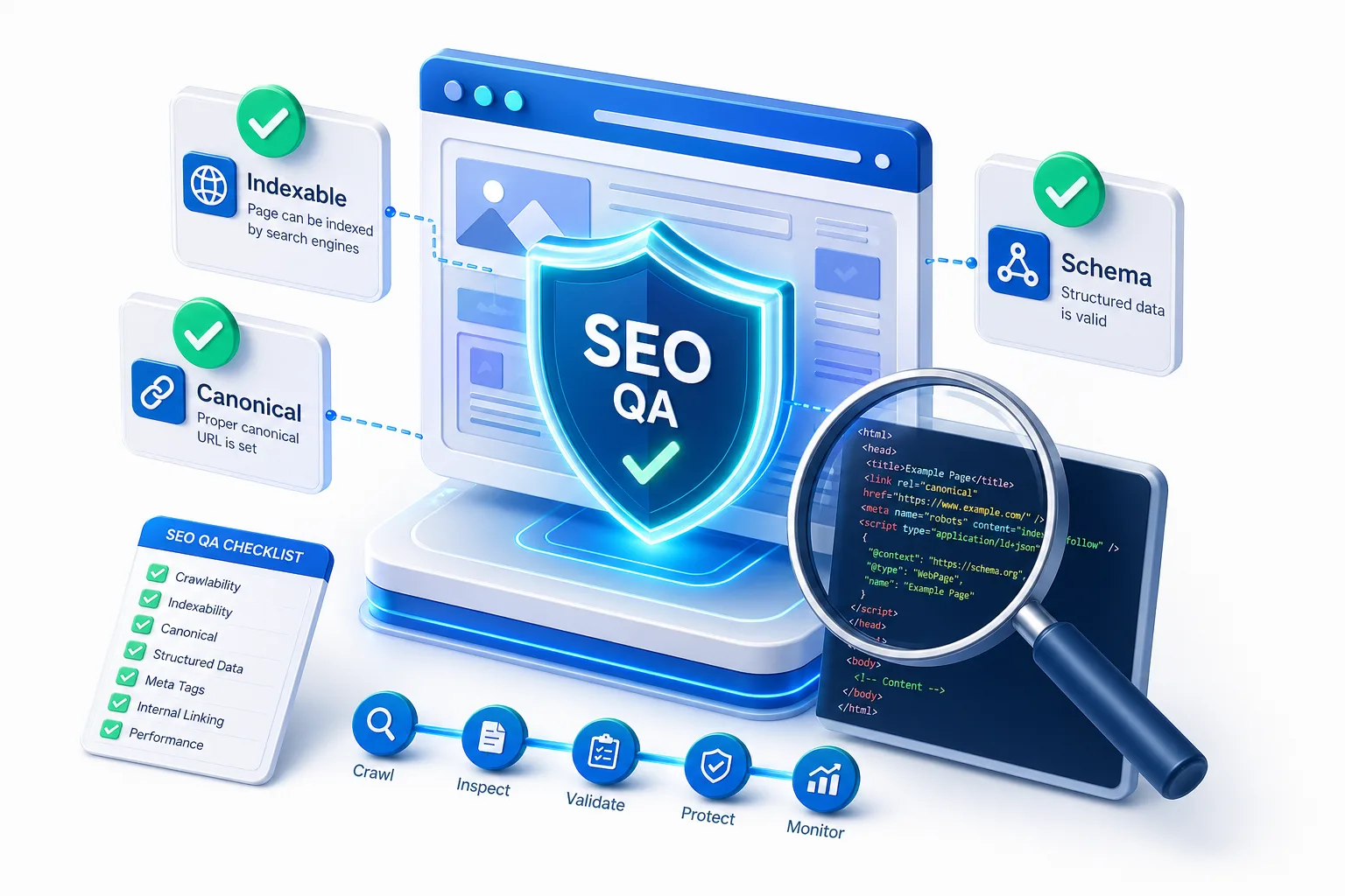 SEO QA 流程怎么做：上线检查、回归验证与事故预防