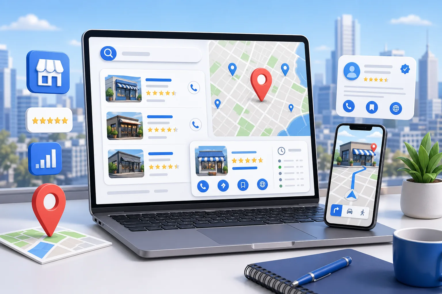 本地 SEO 入门：地图、本地包、NAP、一致性与门店页
